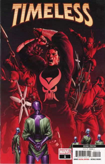 Timeless #1 2nd Printing Jesus Saiz  Variant
