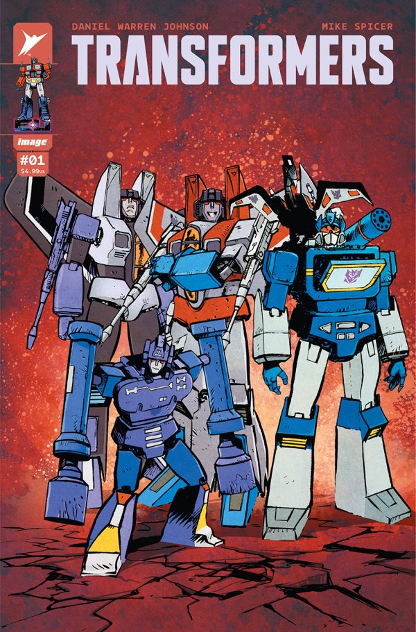 Transformers #1 Cover C Daniel Warren Johnson & Mike Spicer Variant