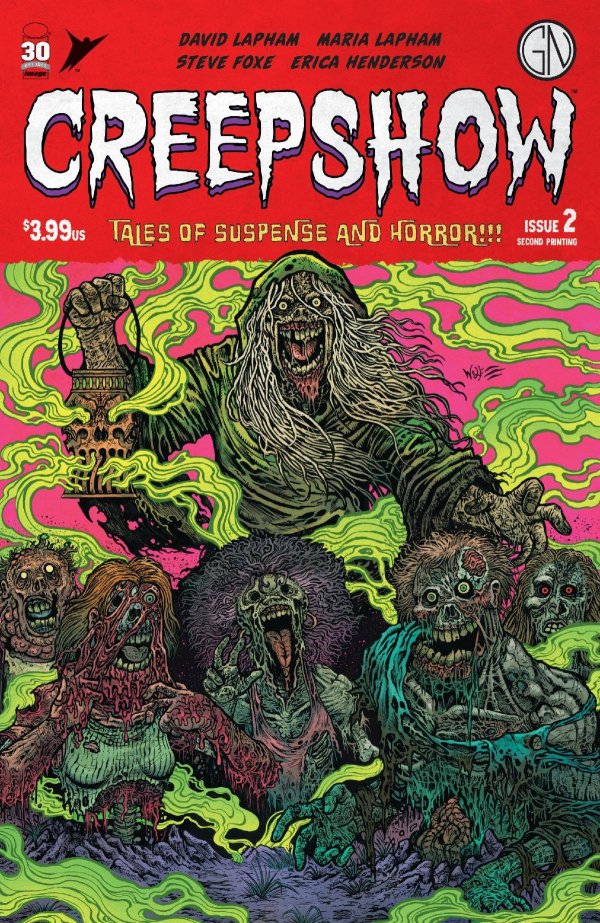 Creepshow #2 2nd Printing Maria Wolf  2022