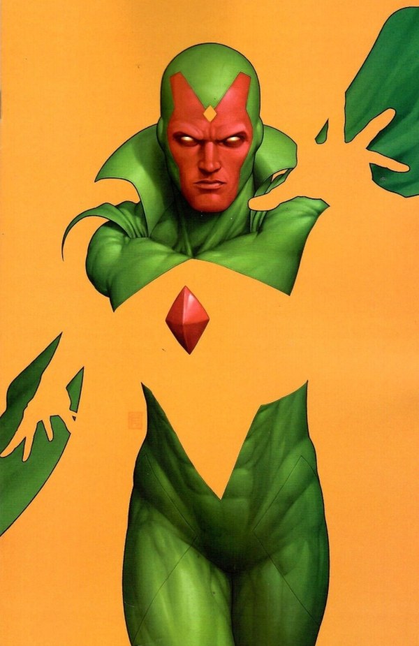 The Avengers #1 John Tyler Christopher Negative Space Virgin Variant