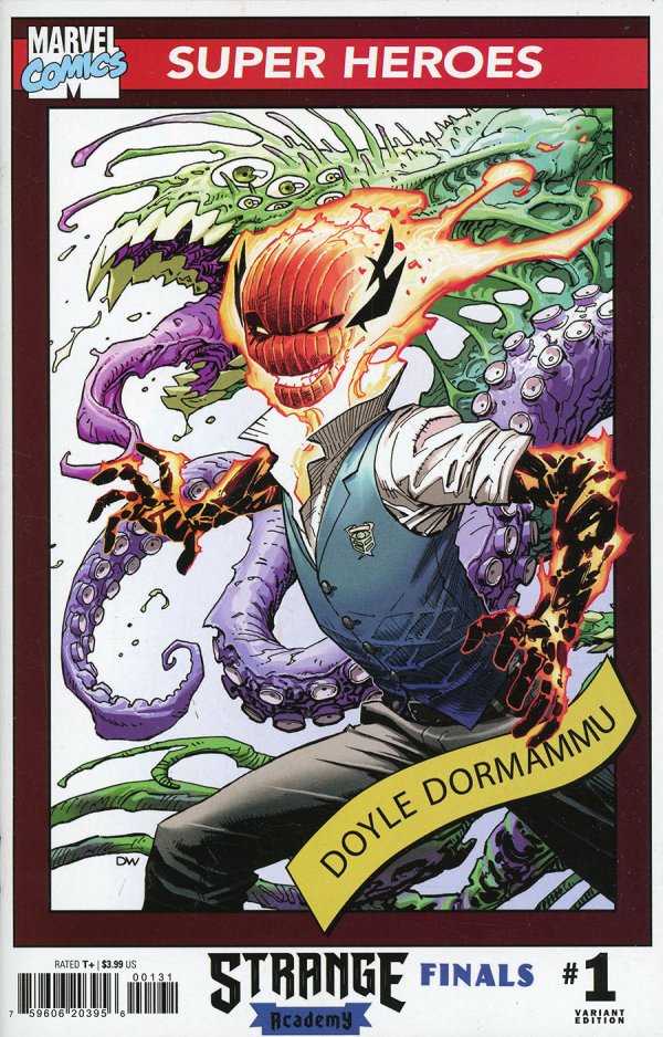 Strange Academy: Finals #1 Dustin Weaver Trading Card  Variant